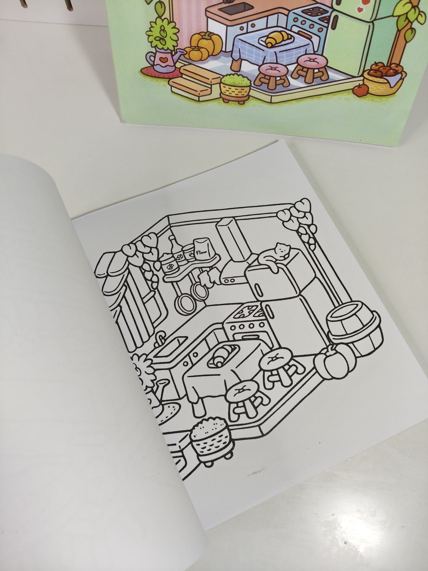 coloring book "Little corner"