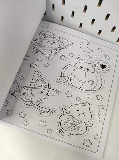 Colouring book "Cute Witch Stuff"