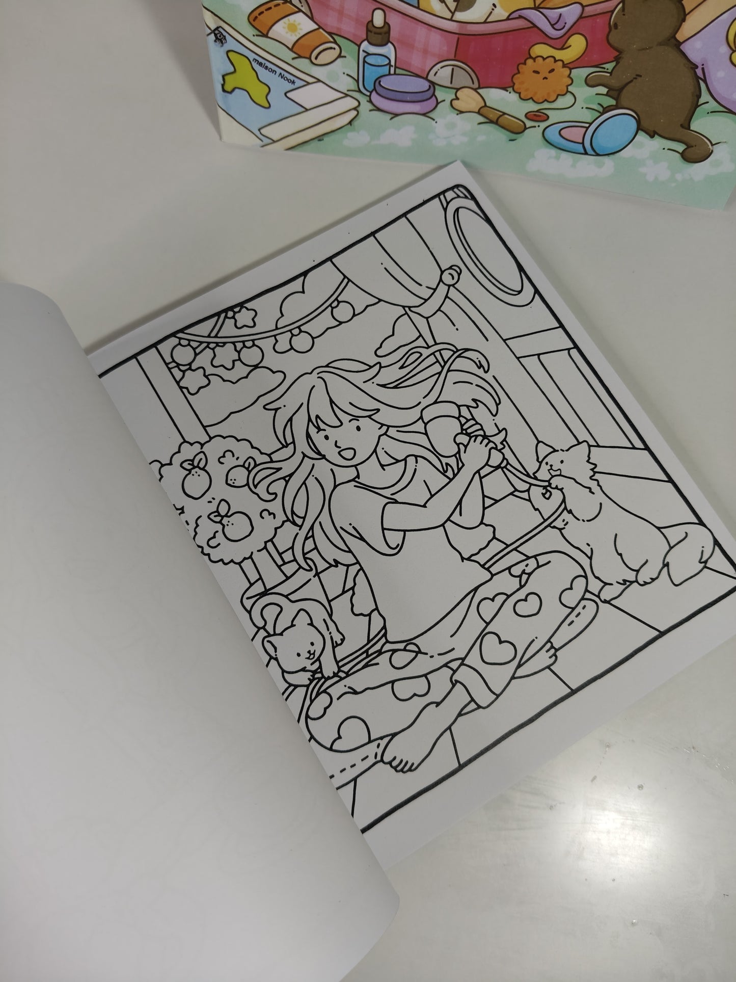 coloring book "cat&chill"