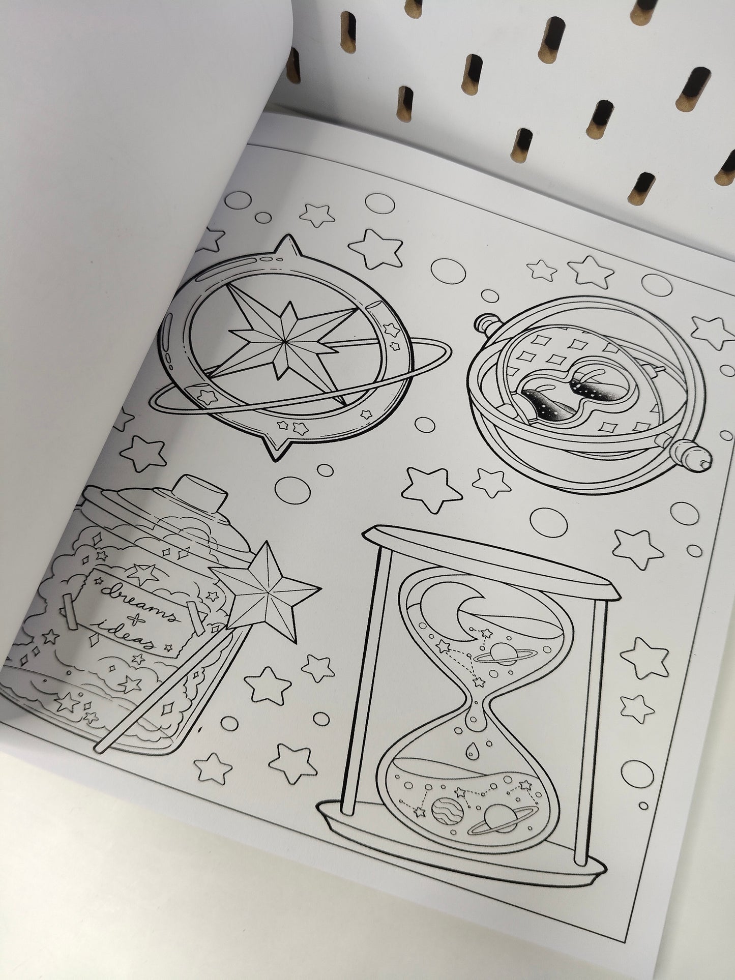 Colouring book "Cute Witch Stuff"