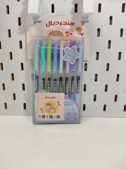 سيت أقلام بألوان السحاب