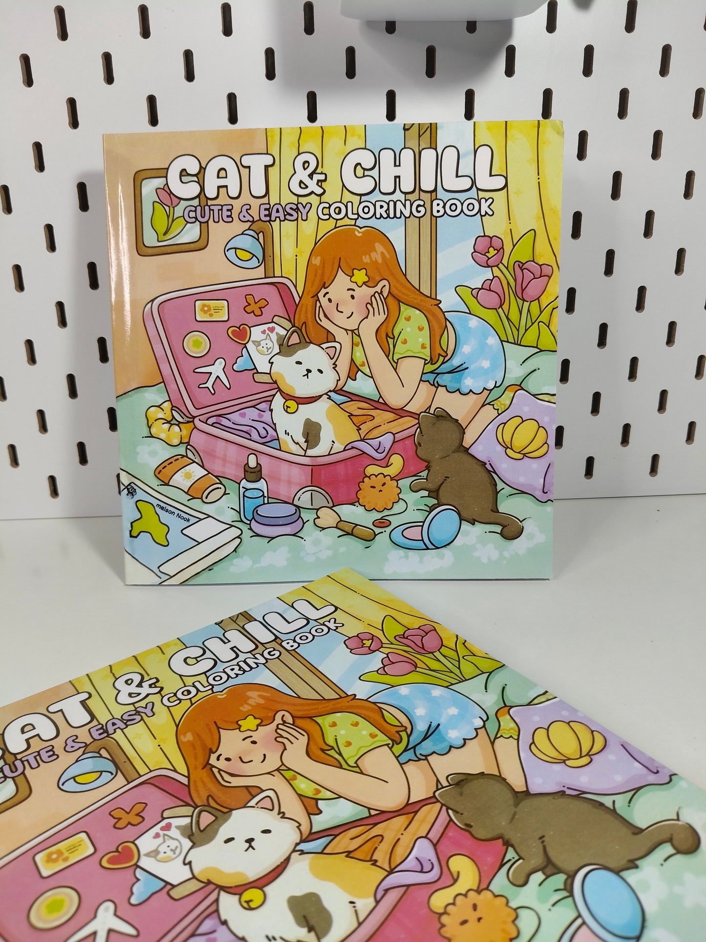 coloring book "cat&chill"