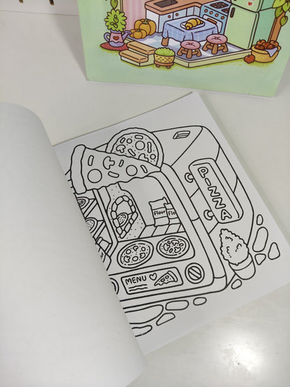 coloring book "Little corner"